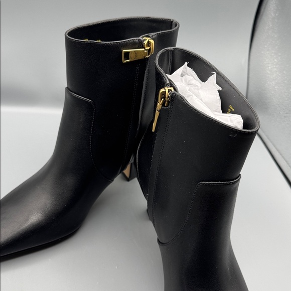COACH Women's Sculpted C Kitten Heel Booties - Picture 2 of 4
